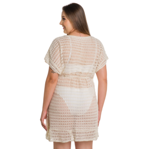 Plus Size Saída de Praia Roupas Femininas (DAFNE)
